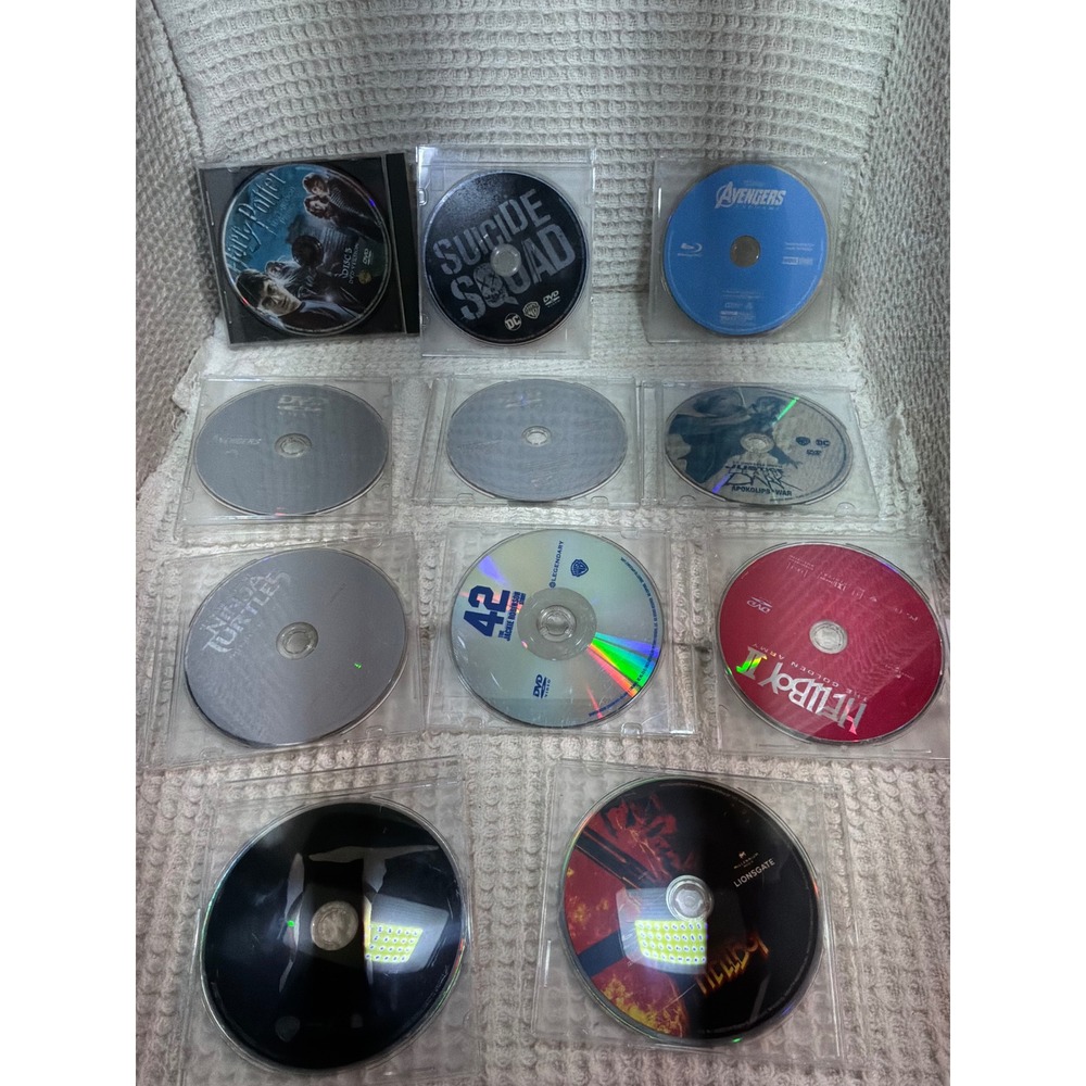 Action Movie Lot Unisex Mixed Brand DVD Blu-ray Discs OS Multicolor‎